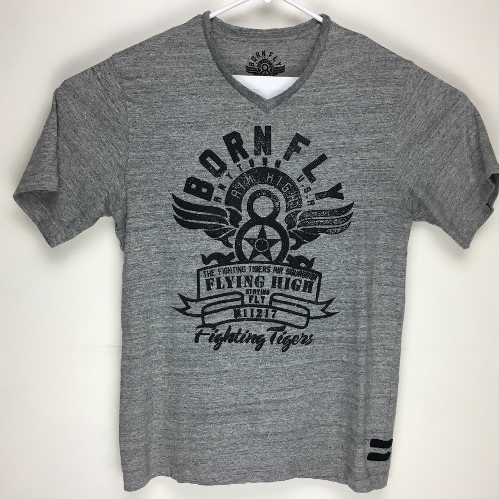 Born Fly Flying High short sleeve t-shirt tee XL